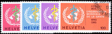 World Health Organisation 1975-86 set to 100c fine used.