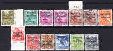 League of Nations 1937-43 smooth gum set including both 10c (3c, 20c unmounted mint).