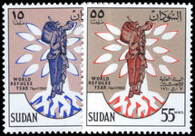 Sudan 1960 World Refugee Year.  unmounted mint.