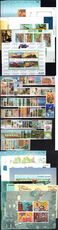 Thailand 1997 Year set including exhibition souvenir sheets unmounted mint.