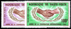 Upper Volta 1965 International Co-operation Year unmounted mint.