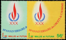 Wallis and Futuna 1978 Human Rights unmounted mint.