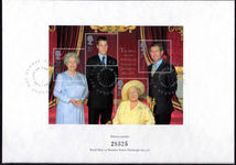 2000 Queen Mother presentation card limited edition GLAMIS FORFAR first day cancel.