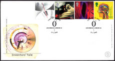 1999 Millennium Series. The Inventors' Tale Greenwich postmark unaddressed first day cover.