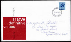X891 10½p first day cover.