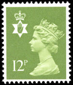 Northern Ireland 1971-93 12p yellowish-green unmounted mint.