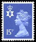 Northern Ireland 1971-93 15p bright blue Questa Litho unmounted mint.