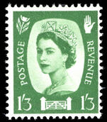 Northern Ireland 1958-67 1s3d green unmounted mint.