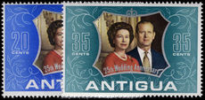 Antigua 1972 Silver Wedding unmounted mint.