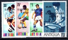 Antigua 1974 Earthquake Relief unmounted mint.