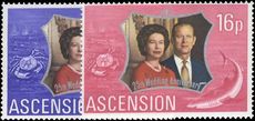 Ascension 1972 Royal Silver Wedding unmounted mint.