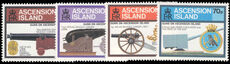 Ascension 1985 Guns on Ascension Island unmounted mint.