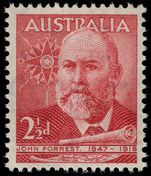 Australia 1949 Lord Forrest lightly mounted mint.