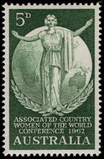 Australia 1962 Women of the World unmounted mint.