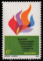 Australia 1970 Commonwealth Parliamentary Congress unmounted mint.