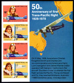 Australia 1978 Australian Aviators souvenir sheet unmounted mint.