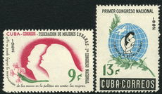 Cuba 1962 Womens Federation lightly mounted mint.