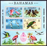 Bahamas 1974 National Trust souvenir sheet unmounted mint.