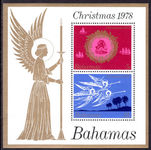 Bahamas 1978 Christmas souvenir sheet unmounted mint.