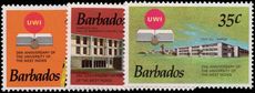 Barbados 1973 University of the West Indies unmounted mint.