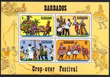 Barbados 1975 Crop-over souvenir sheet unmounted mint.