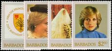 Barbados 1984 Princess of Wales unmounted mint.