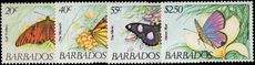 Barbados 1983 Butterflies unmounted mint.