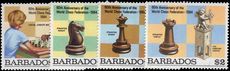 Barbados 1984 Chess unmounted mint.
