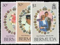 Bermuda 1981 Royal Wedding unmounted mint.