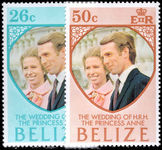 Belize 1973 Royal Wedding unmounted mint.