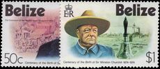 Belize 1974 Churchill unmounted mint.