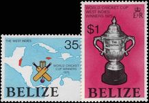 Belize 1976 Cricket unmounted mint.