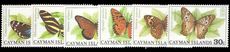 Cayman Islands 1977 Butterflies unmounted mint.