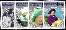 Falkland Island Dependencies 1985 Queen Mother unmounted mint.