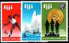 Fiji 1969 South Pacific Games unmounted mint.