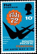 Fiji 1972 Festival of Arts unmounted mint.