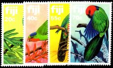 Fiji 1983 Parrots unmounted mint.