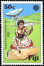 Fiji 1983 World Communication Year unmounted mint.