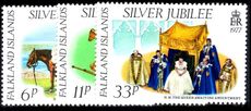 Falkland Islands 1977 Silver Jubilee unmounted mint.