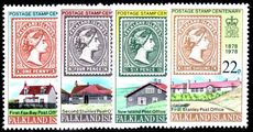 Falkland Islands 1978 Stamp Centenary unmounted mint.