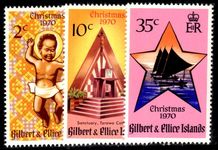 Gilbert & Ellice Islands 1970 Christmas unmounted mint.