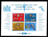 Jamaica 1962 Games imperf souvenir sheet unmounted mint.