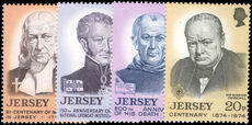 Jersey 1974 Anniversaries unmounted mint.