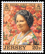 Jersey 1975 Royal Visit unmounted mint.