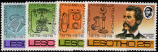 Lesotho 1976 Telephone unmounted mint.