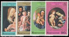 Montserrat 1973 Christmas unmounted mint.