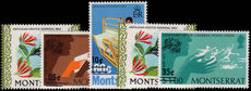 Montserrat 1974 Provisionals unmounted mint.