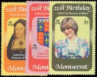 Montserrat 1982 Princess Diana unmounted mint.