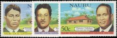 Nauru 1981 Head Chiefs unmounted mint.