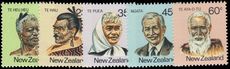 New Zealand 1980 Maori Personalities unmounted mint.